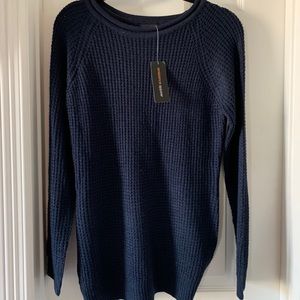 Navy sweater